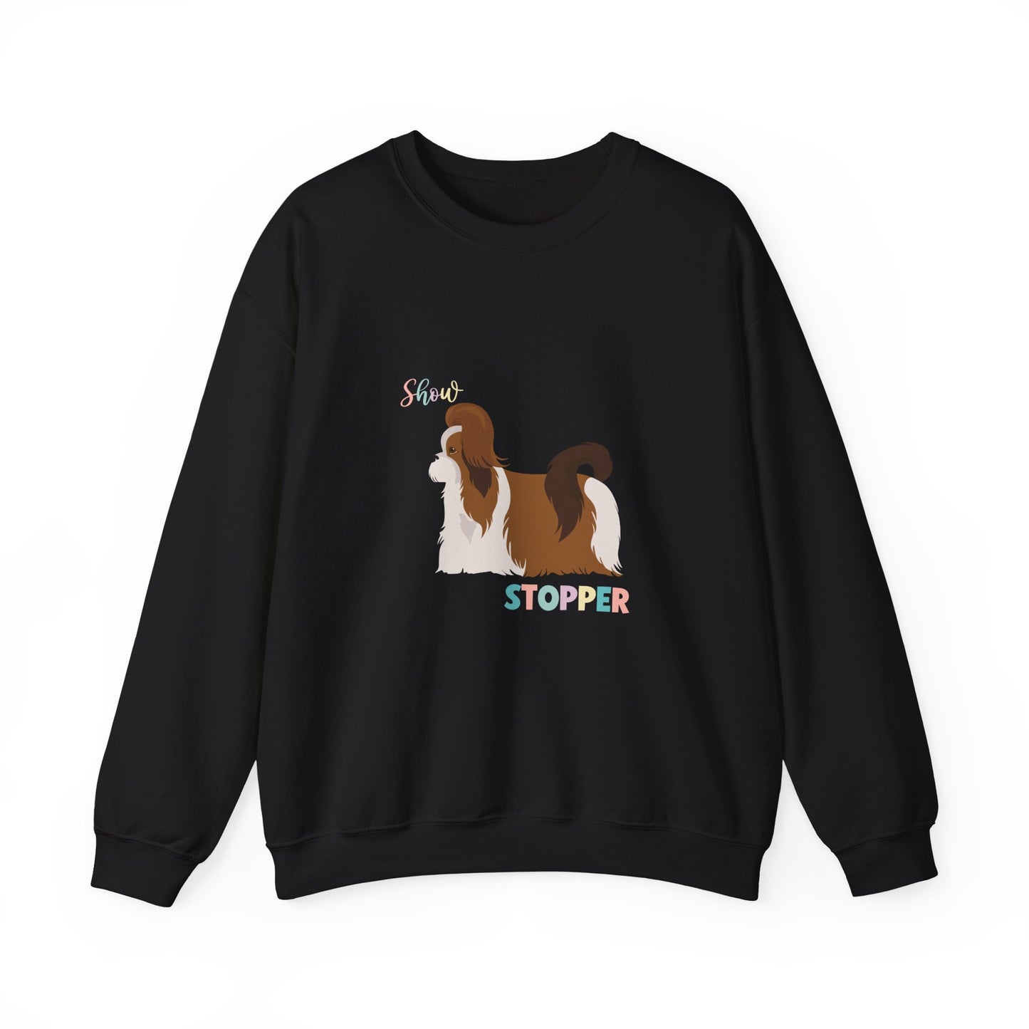 Shih Tzu Dog Unisex Heavy Blend Crewneck Sweatshirt