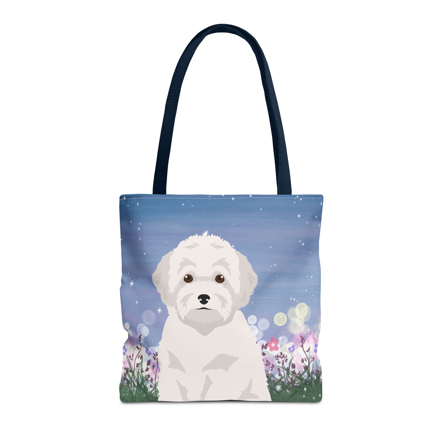 Toy Poodle Dog Tote Bag 16x16