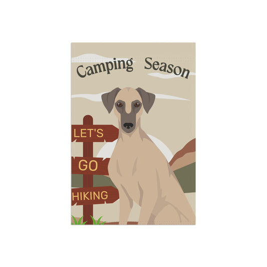 Sloughi Dog Camping Garden Flag