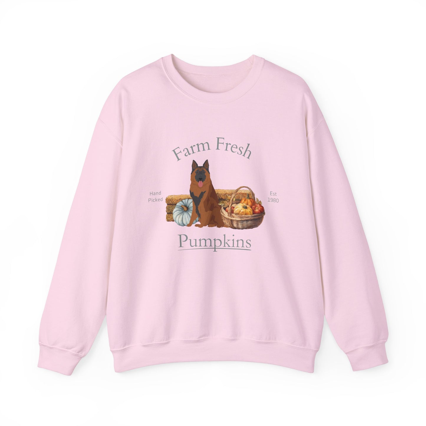 Belgian Tervuren Dog Fall Halloween Unisex Heavy Blend Crewneck Sweatshirt