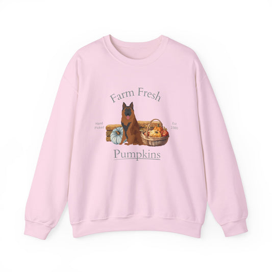 Belgian Tervuren Dog Fall Halloween Unisex Heavy Blend Crewneck Sweatshirt