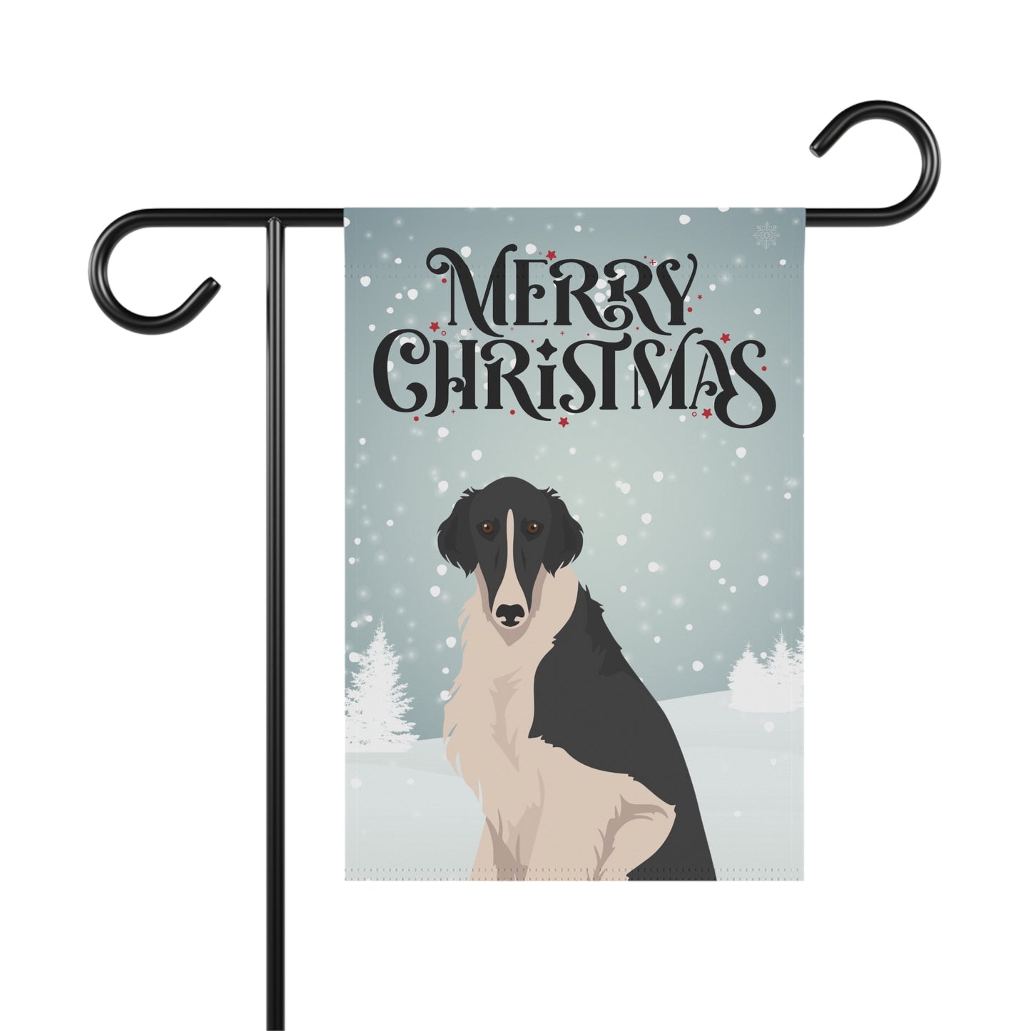 Borzoi Dog Garden Flag
