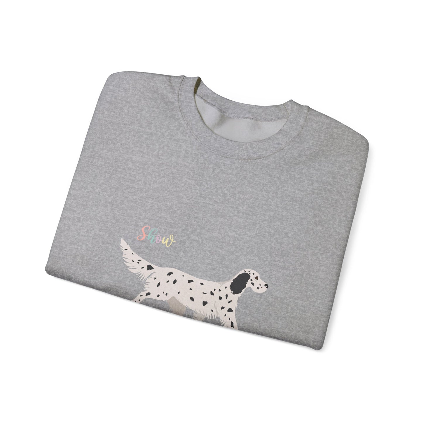 English Setter Dog Unisex Heavy Blend Crewneck Sweatshirt
