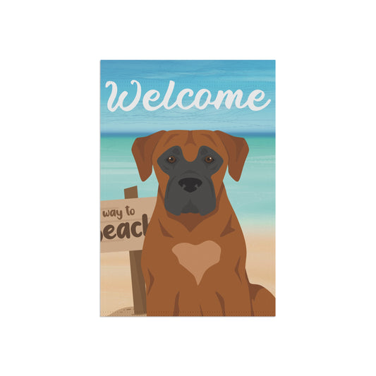 Boerboel Dog Garden Flag