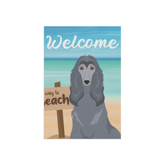 Afghan Hound Dog Garden Flag