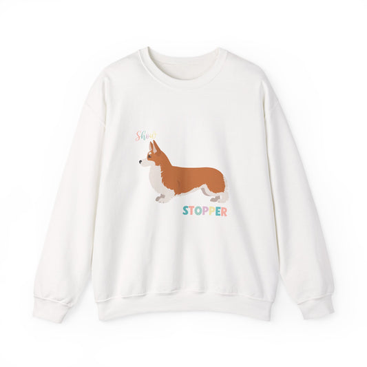 Pembroke Welsh Corgi Dog Unisex Heavy Blend Crewneck Sweatshirt