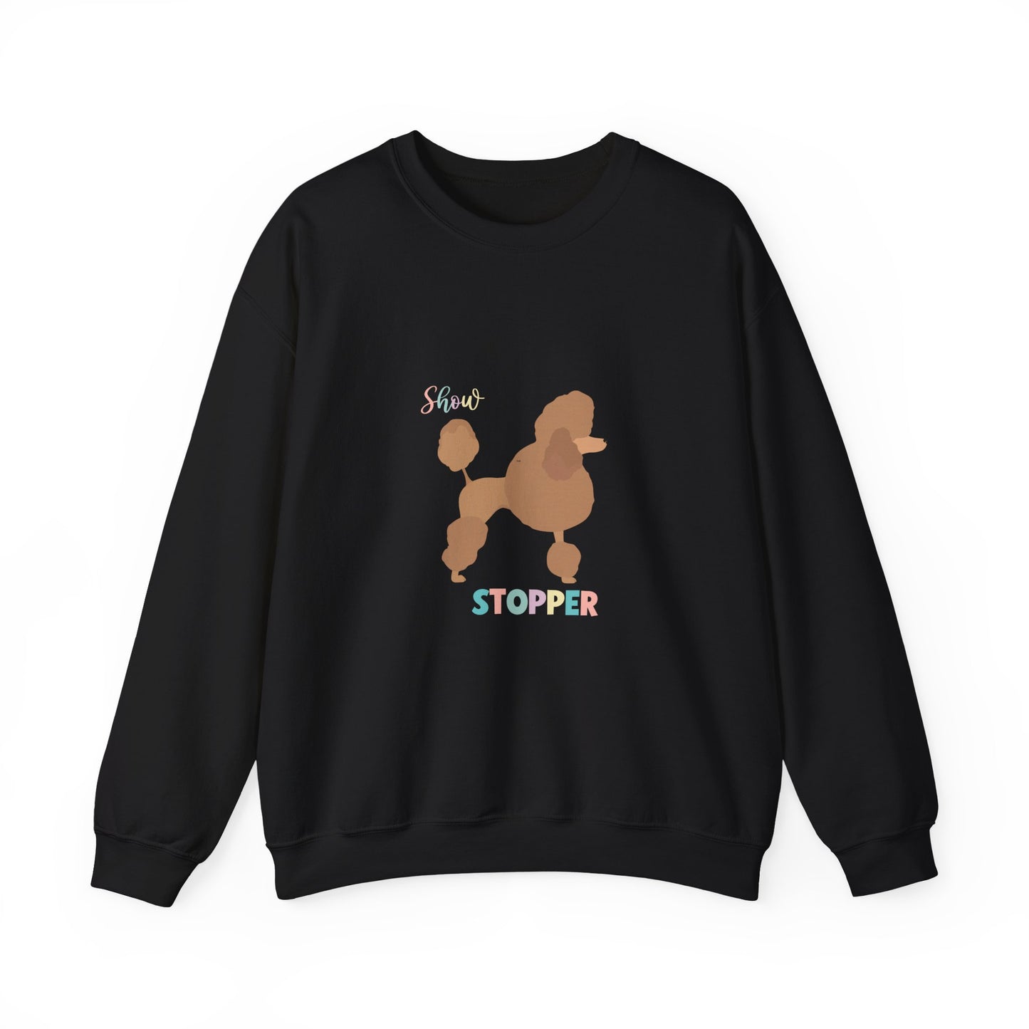 Poodle Dog Unisex Heavy Blend Crewneck Sweatshirt