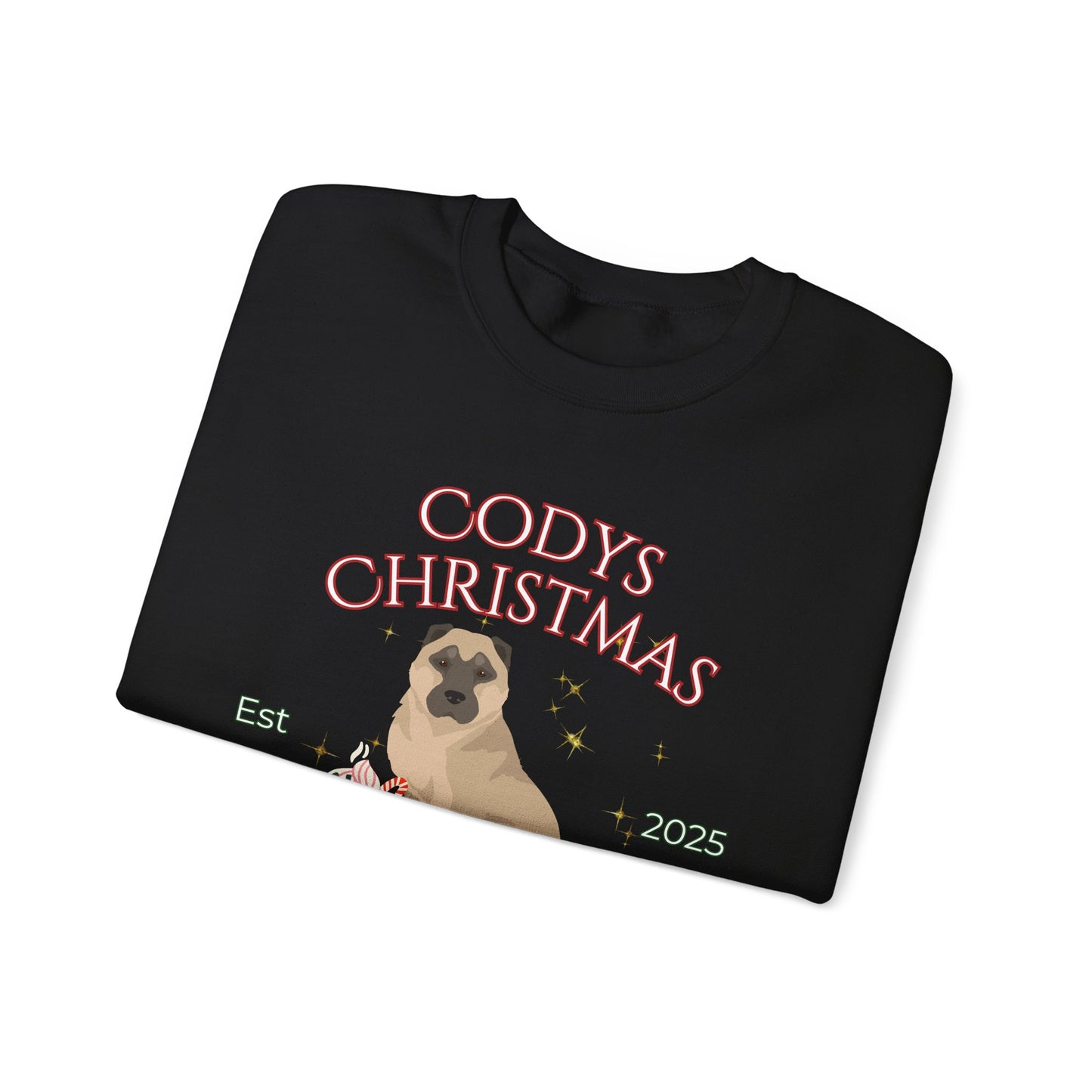 Armenian Gampr Dog Christmas Social Club Unisex Heavy Blend Crewneck Sweatshirt Custom Name