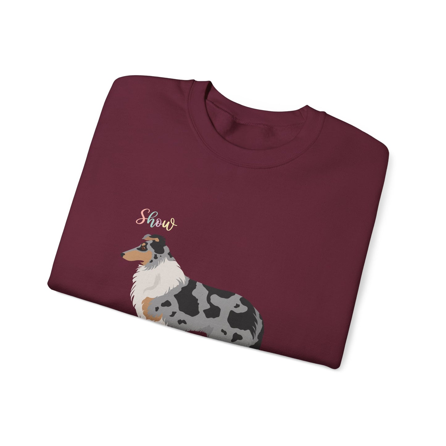 Collie Dog Unisex Heavy Blend Crewneck Sweatshirt