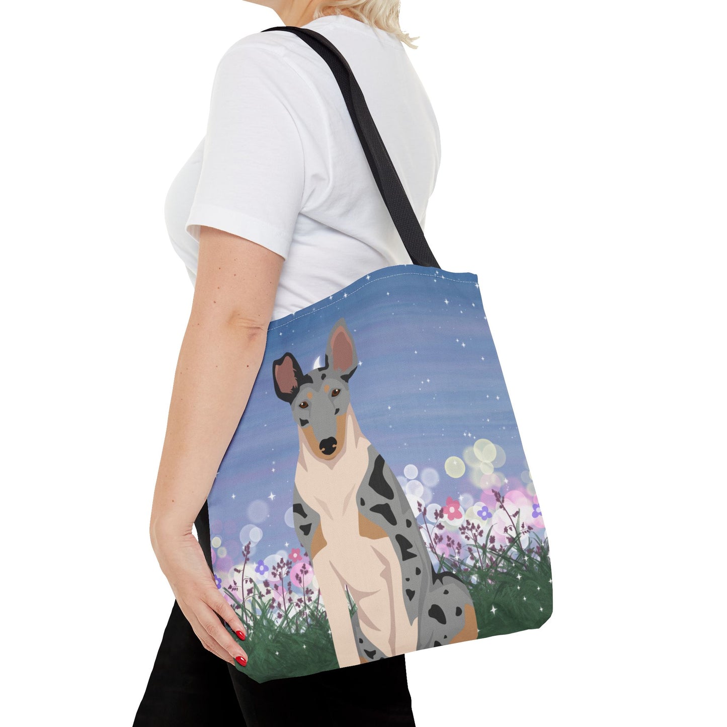 Smooth Collie Dog Tote Bag 16x16