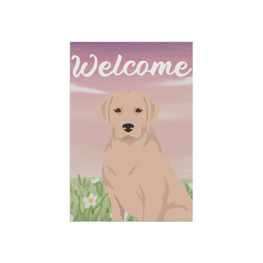 Labrador Retriever Dog Welcome Garden Flag