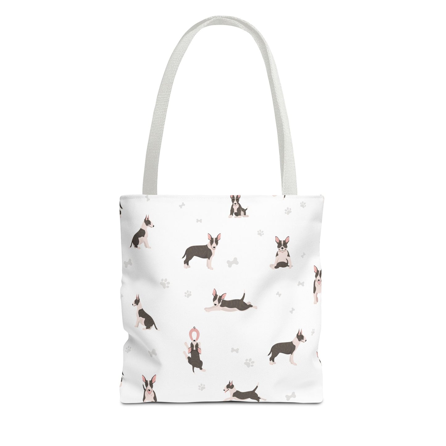 Bull Terrier Dog Tote Bag, Bull Terrier Dog Mom Gift