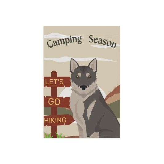 Korean Jindo Dog Camping Garden Flag