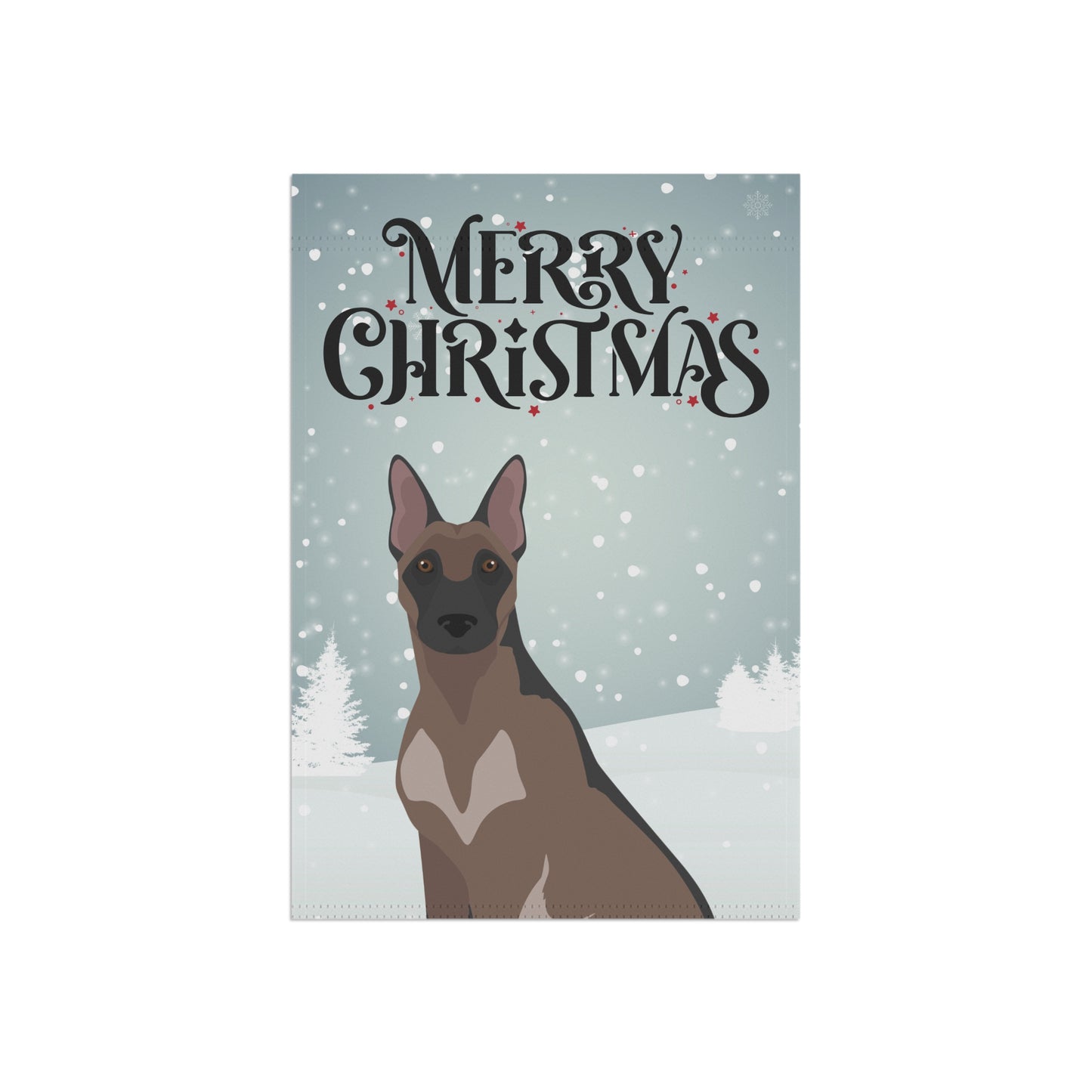 Belgian Malinois Dog Garden Flag