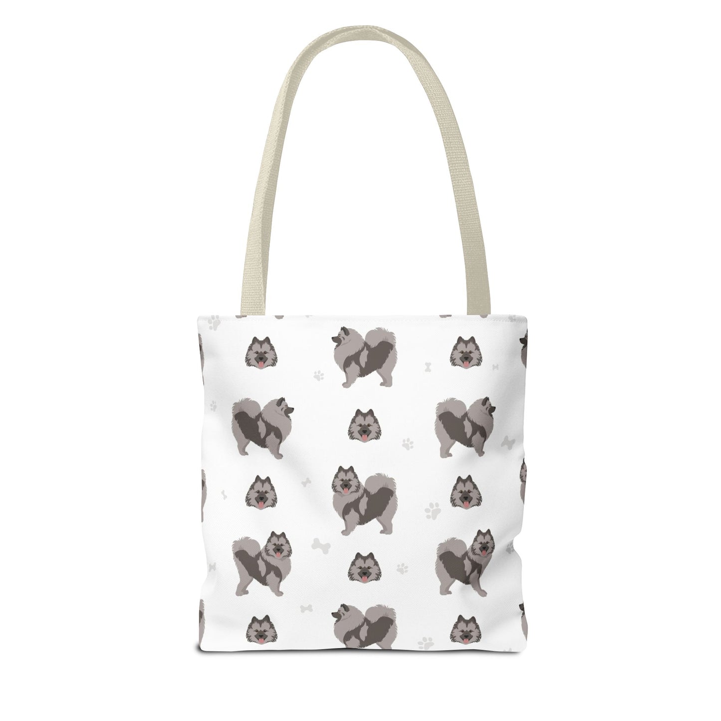 Keeshond Dog Tote Bag, Keeshond Dog Mom Gift
