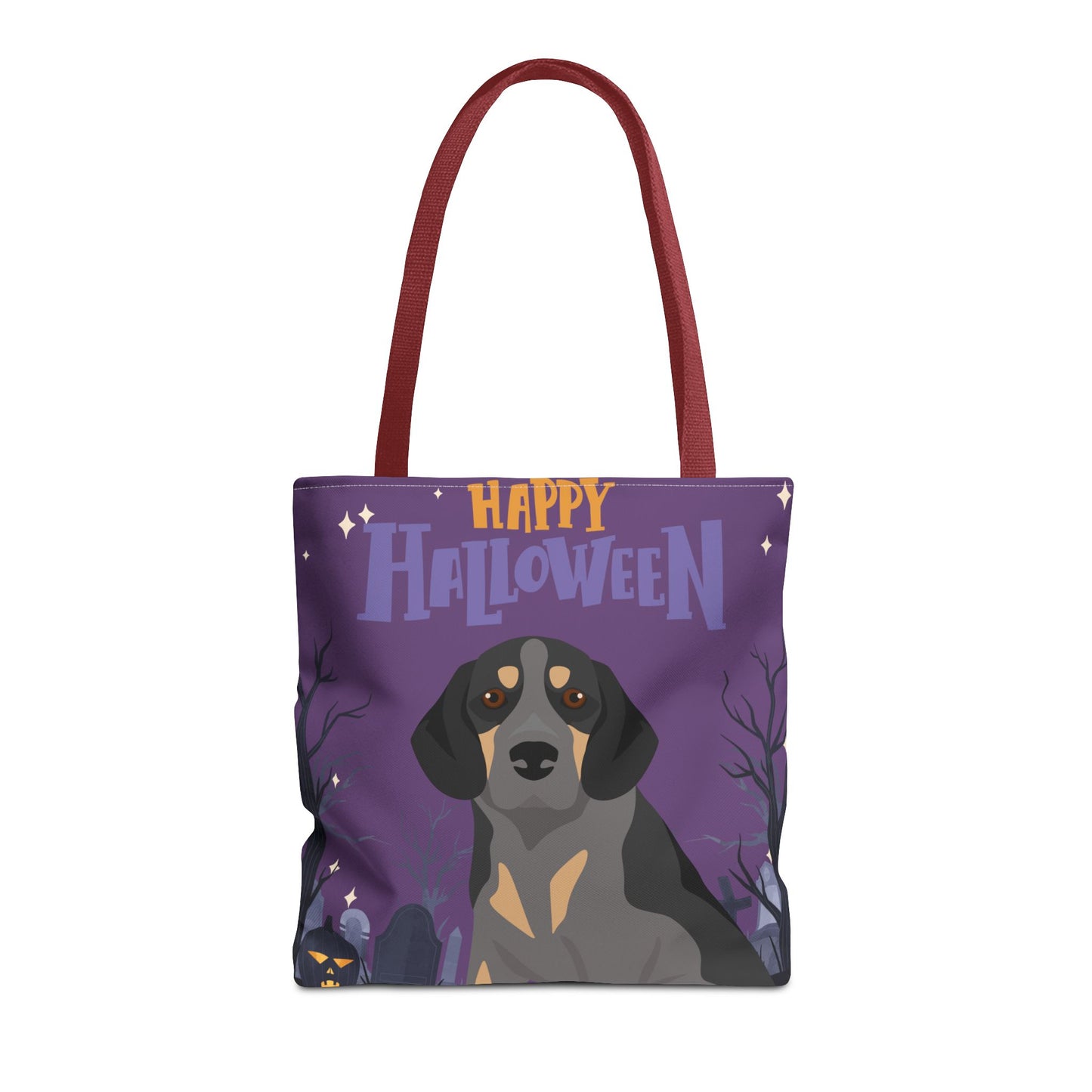 Beagle Dog Happy Halloween Tote Bag 16x16