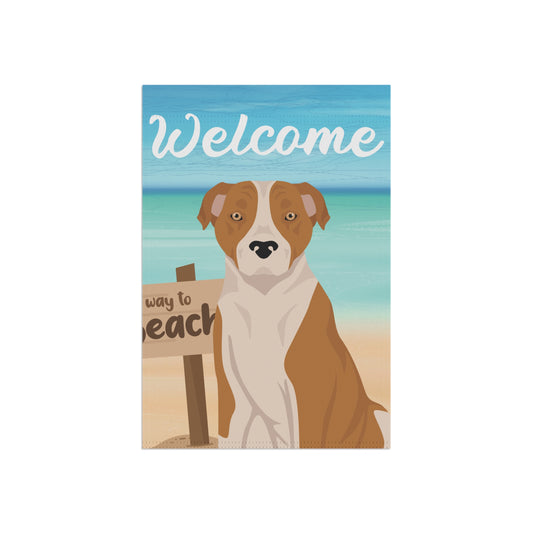 American Staffordshire Terrier Dog Garden Flag