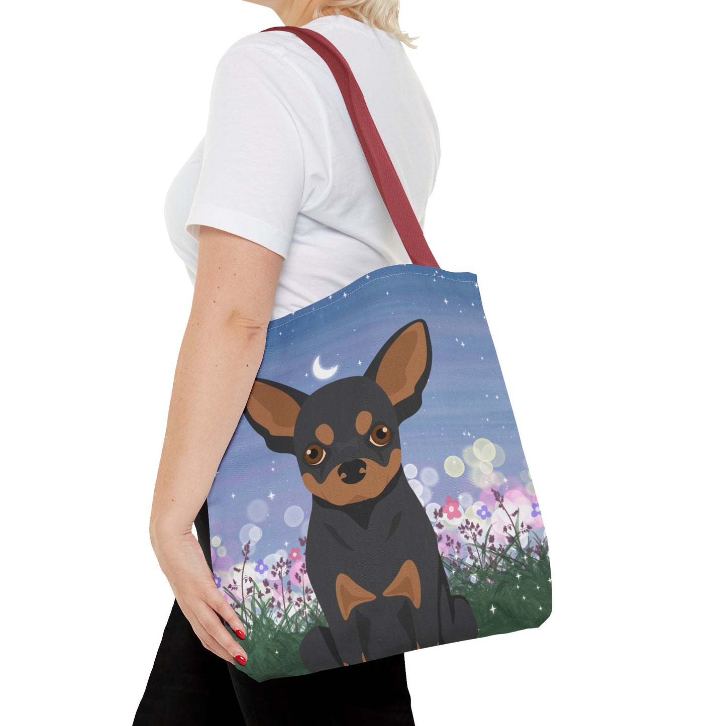 Chihuahua Dog Tote Bag 16x16
