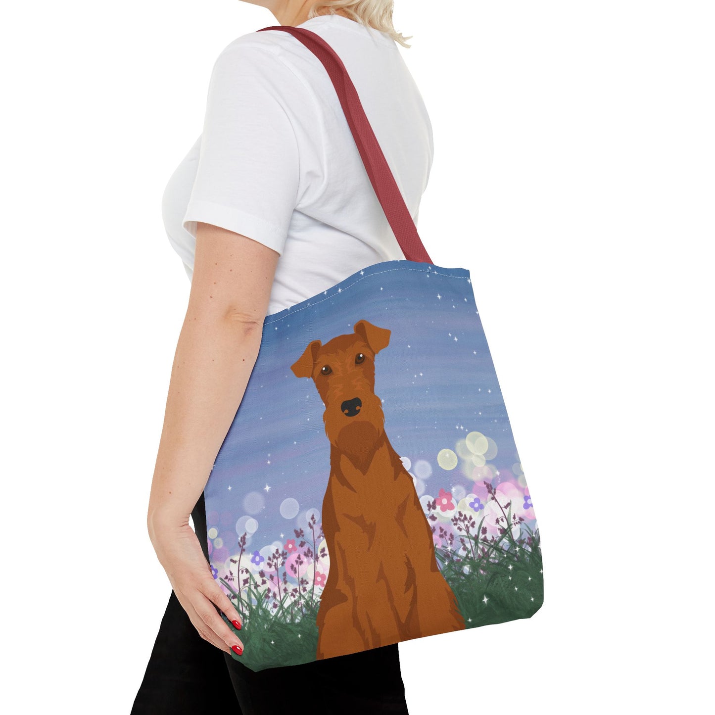 Italian Greyhound Dog Tote Bag 16x16