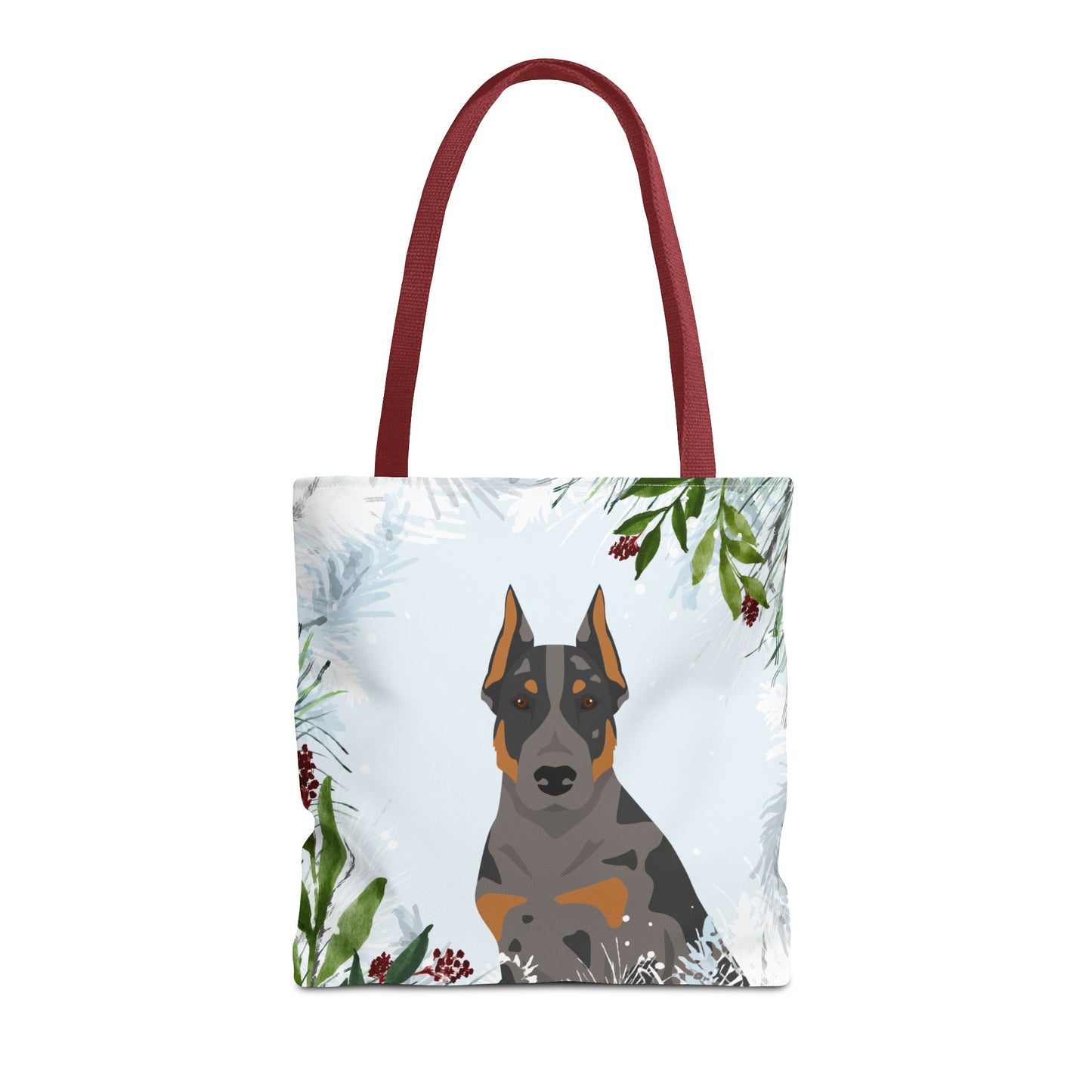 Beauceron Dog Christmas Holiday Tote Bag 16x16