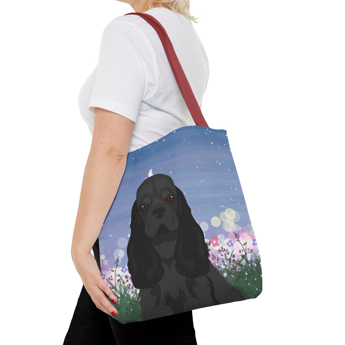 Cocker Spaniel Dog Tote Bag 16x16