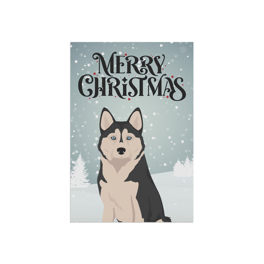 Alaskan Husky Dog Garden Flag