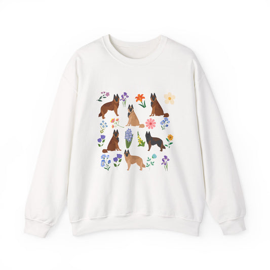 Belgian Tervuren Dog Unisex Spring Cottage Core Crewneck Sweatshirt