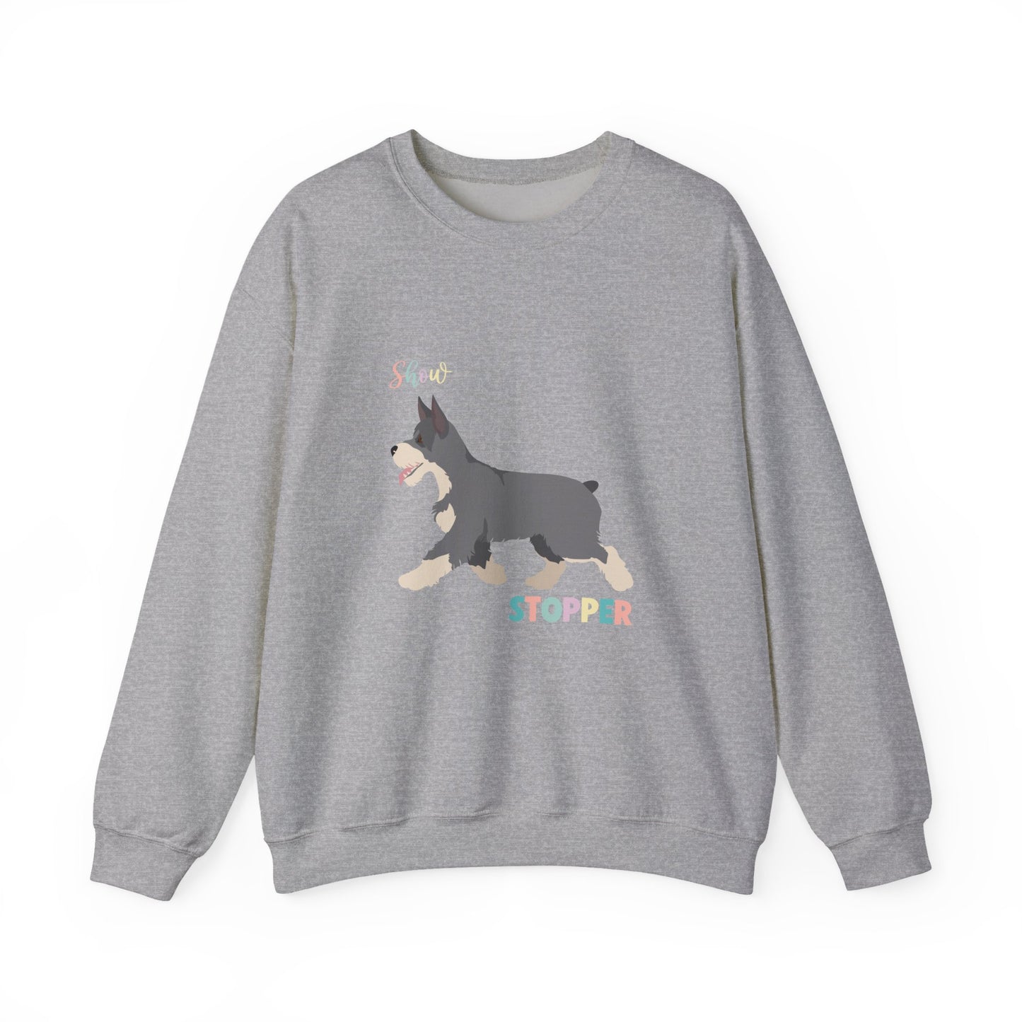 Schnauzer Dog Unisex Heavy Blend Crewneck Sweatshirt