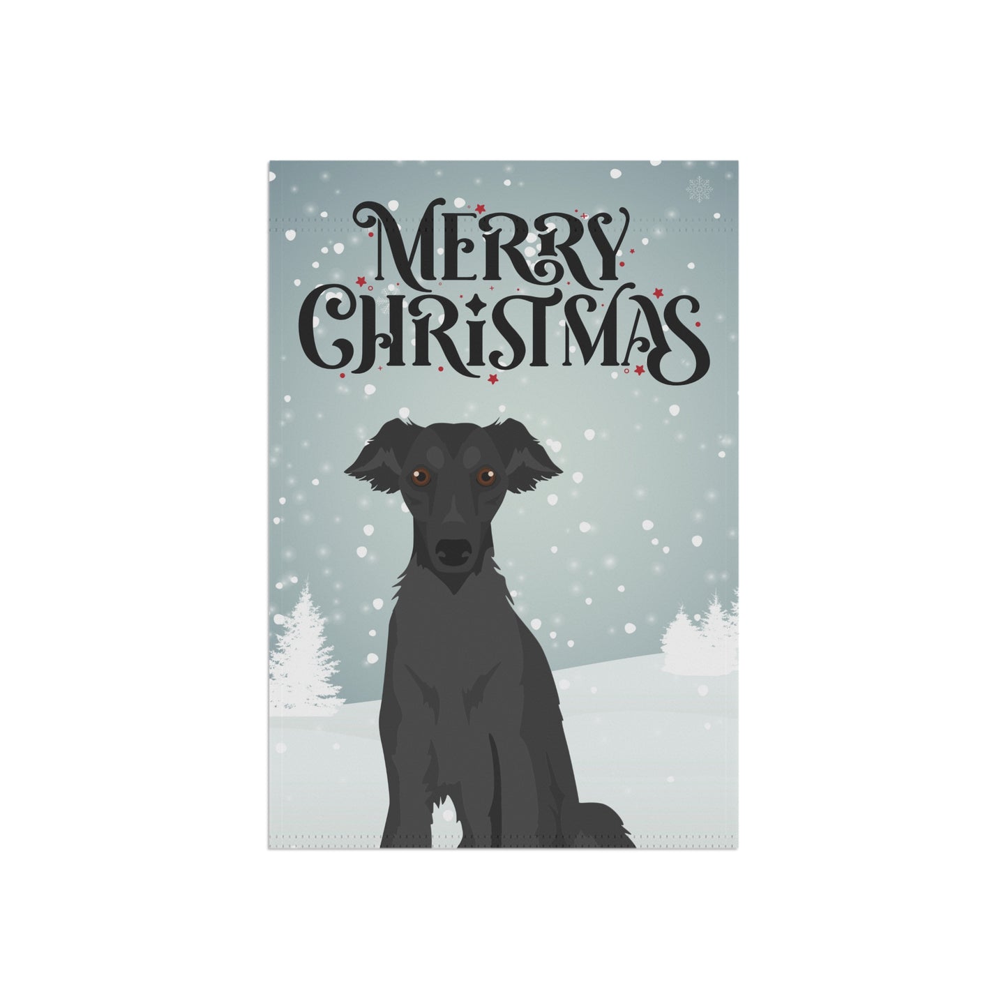 Silken Windhound Dog Garden Flag