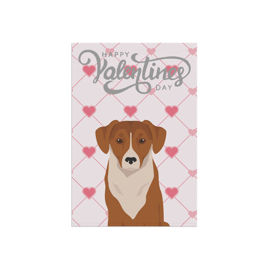 Austrian Pinscher Dog Valentine's Day Garden Flag
