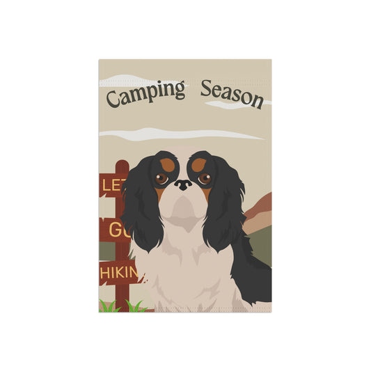 English Toy Spaniel Dog Camping Garden Flag