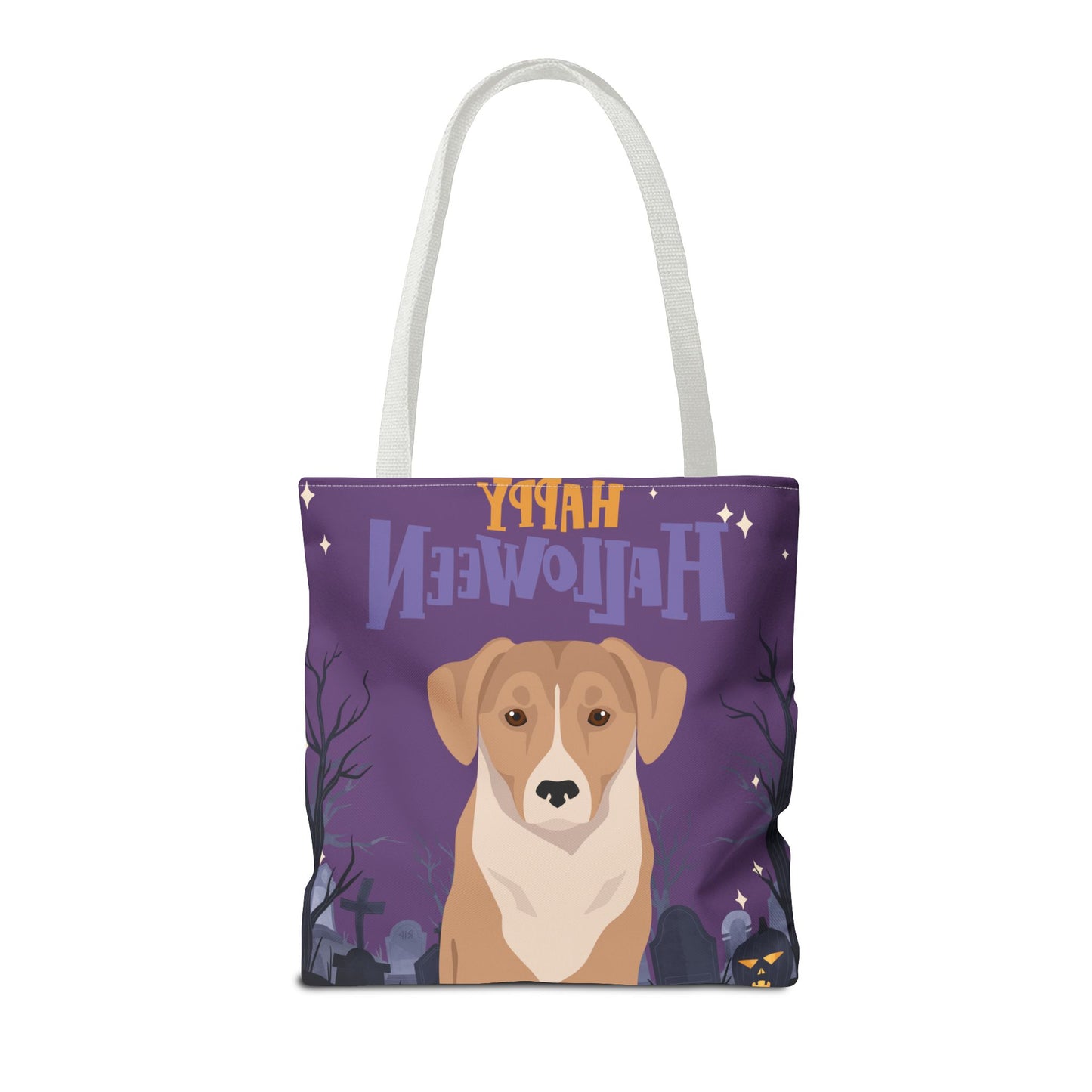 Austrian Pinscher Dog Happy Halloween Tote Bag 16x16