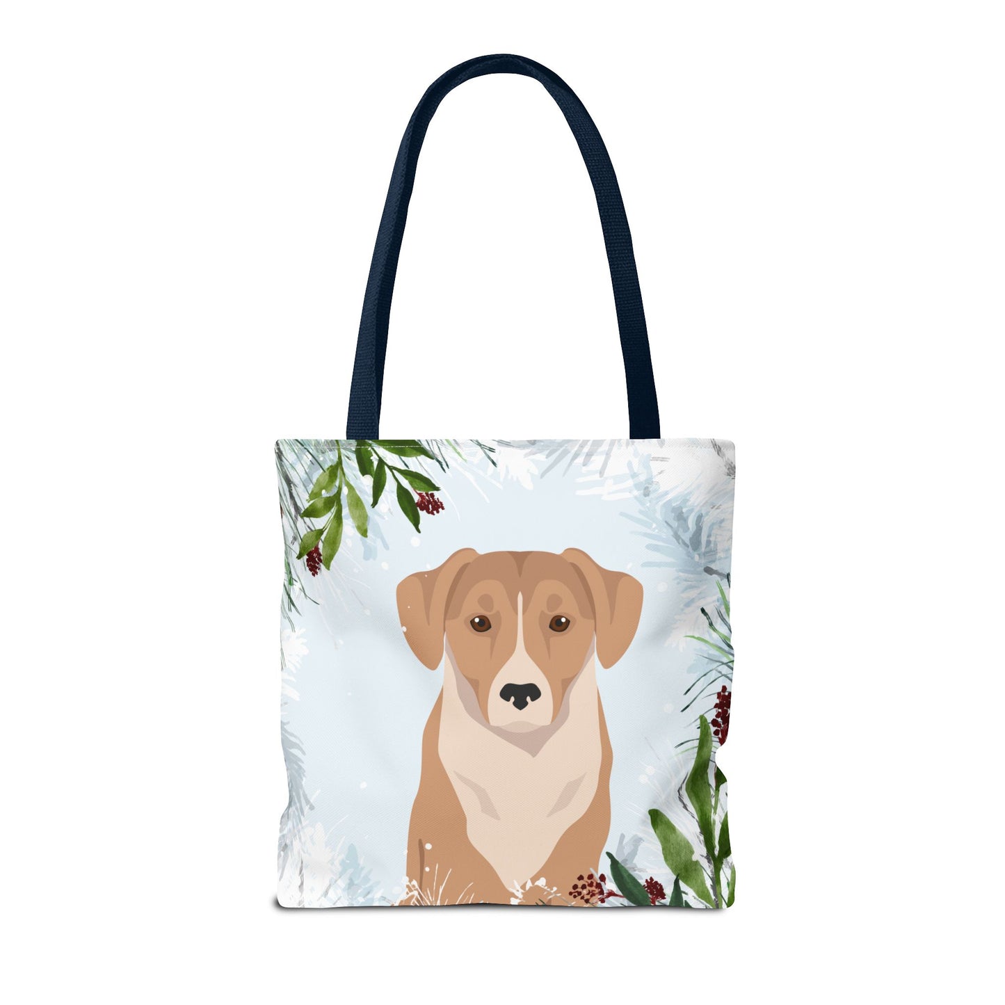 Austrian Pinscher Dog Christmas Holiday Tote Bag 16x16