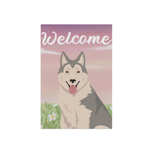 Northern Inuit Dog Dog Welcome Garden Flag