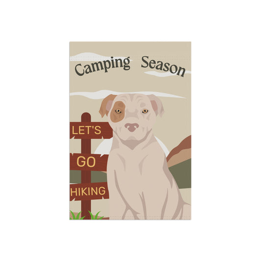 American Staffordshire Terrier Dog Camping Garden Flag