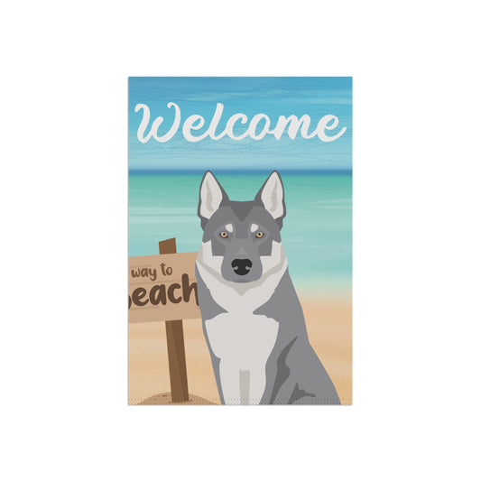 Czechoslovakian Vlcak  Dog Garden Flag