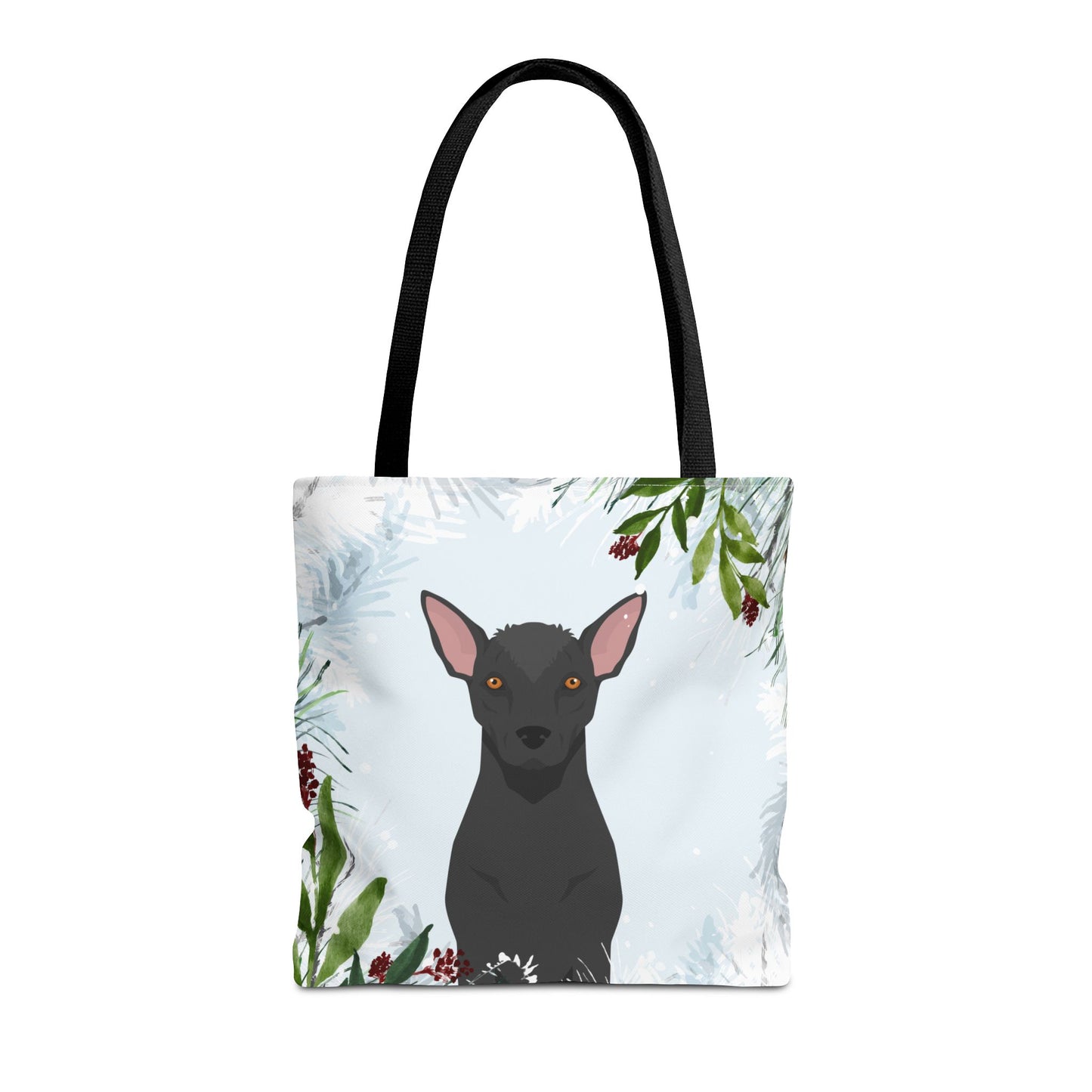 Xoloitzcuintli Dog Christmas Holiday Tote Bag 16x16