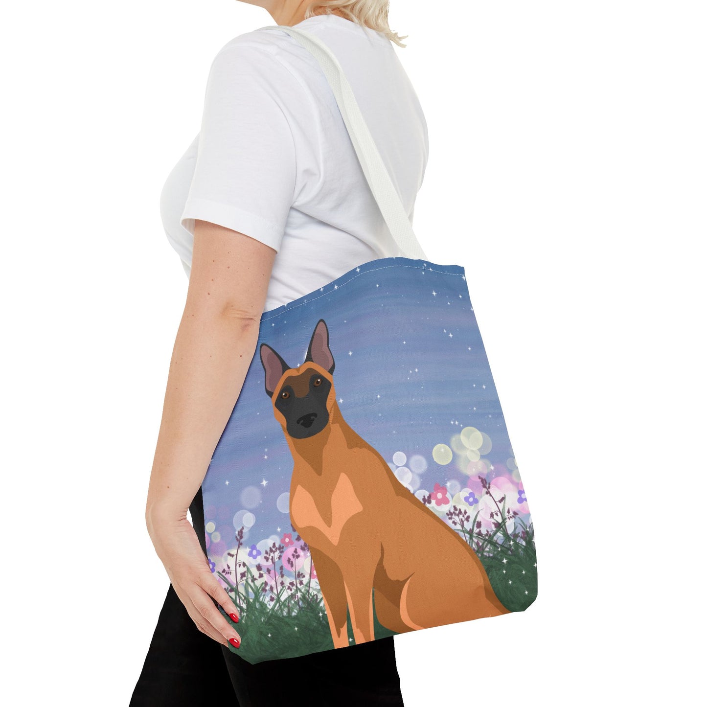 Belgian Malinois Dog Tote Bag 16x16