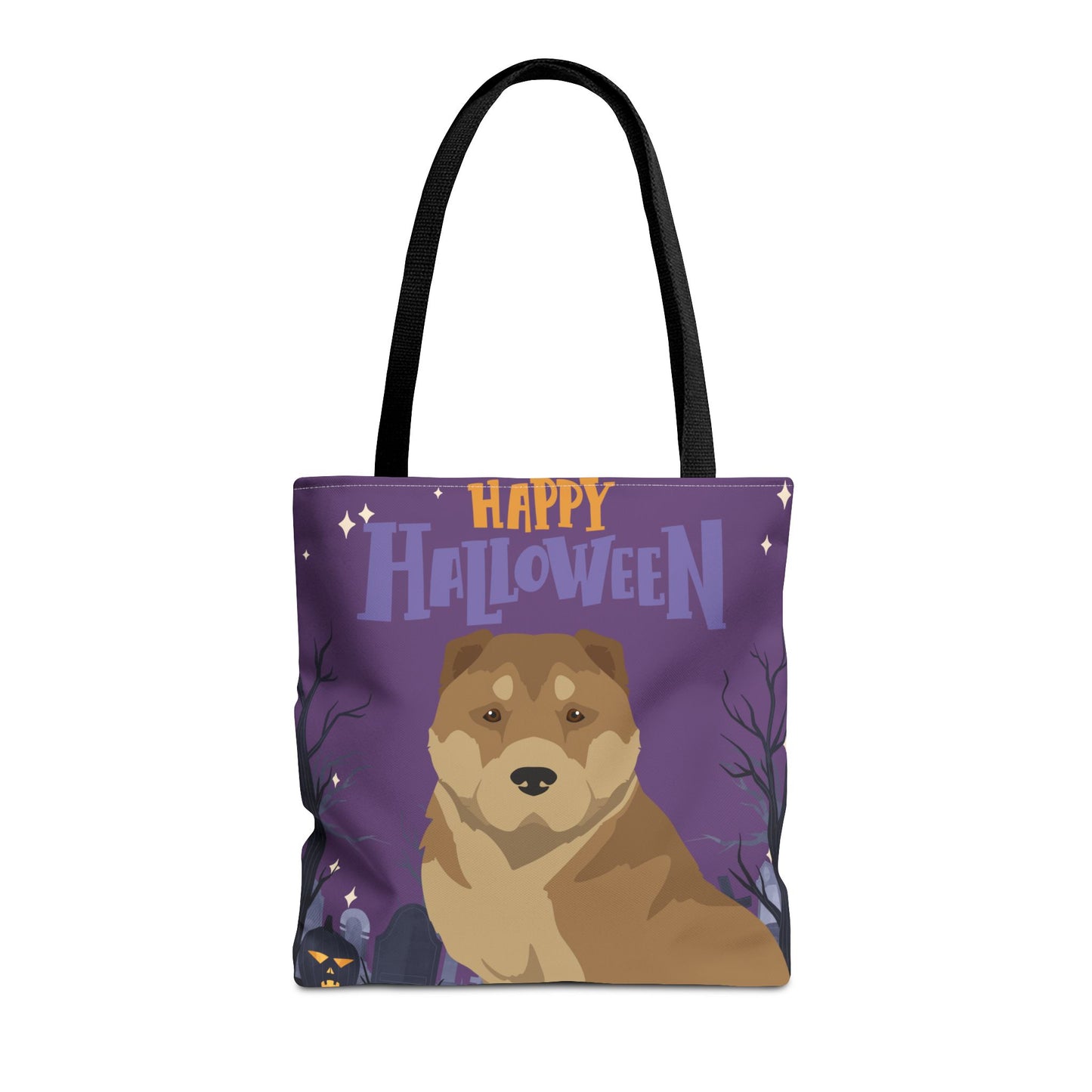 American Gampr Dog Happy Halloween Tote Bag 16x16