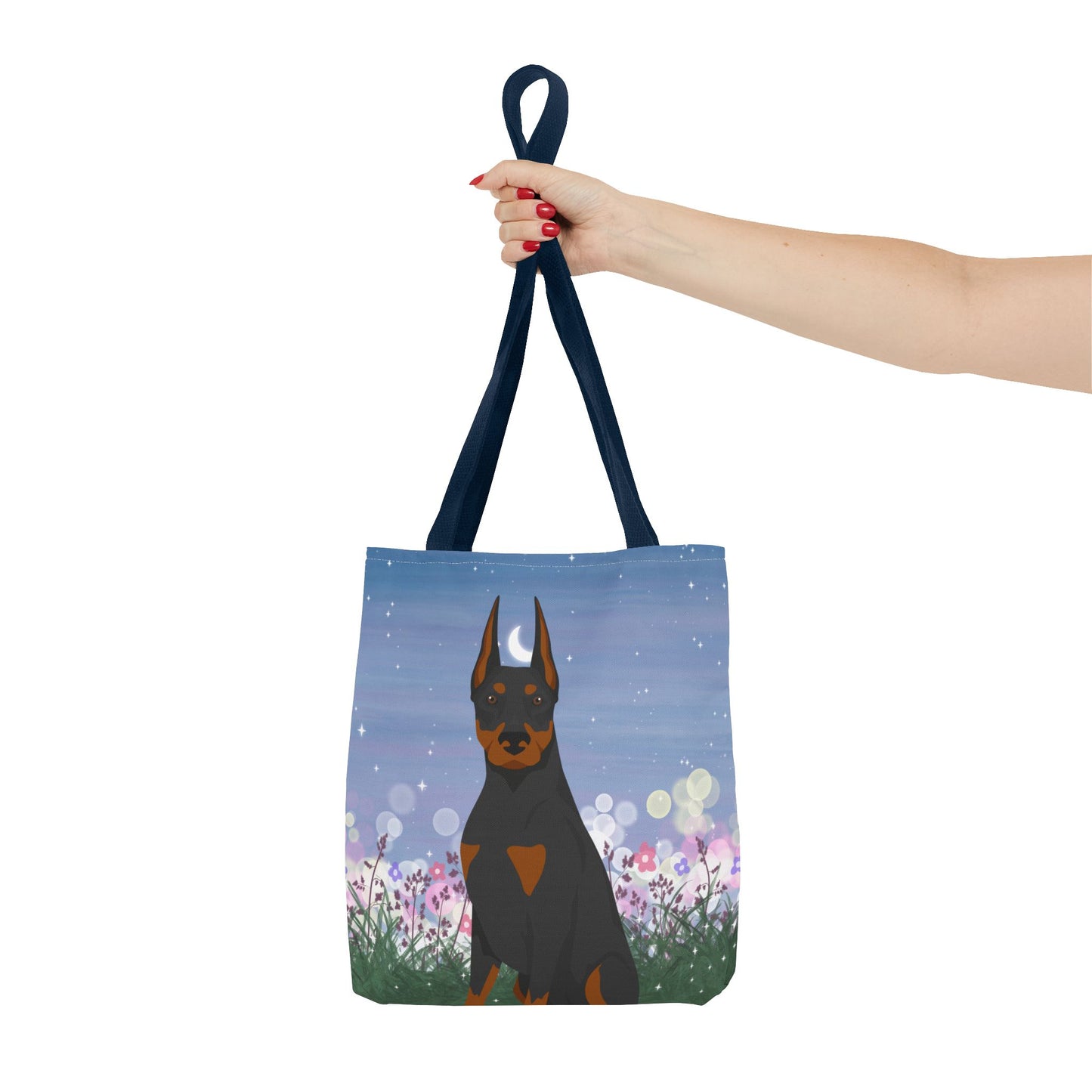 Dobermann Pinscher Dog Tote Bag 13x13