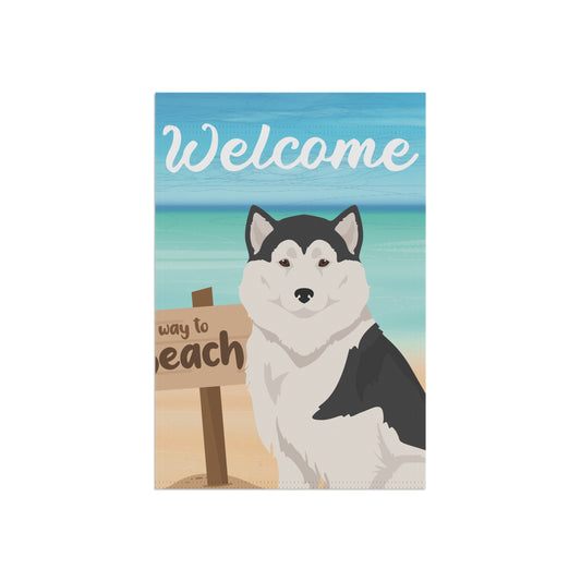 Greenland Dog Dog Garden Flag