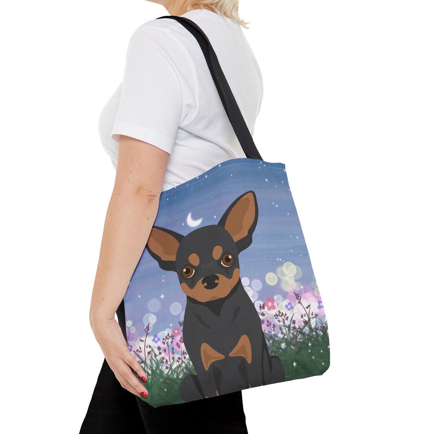 Chihuahua Dog Tote Bag 16x16