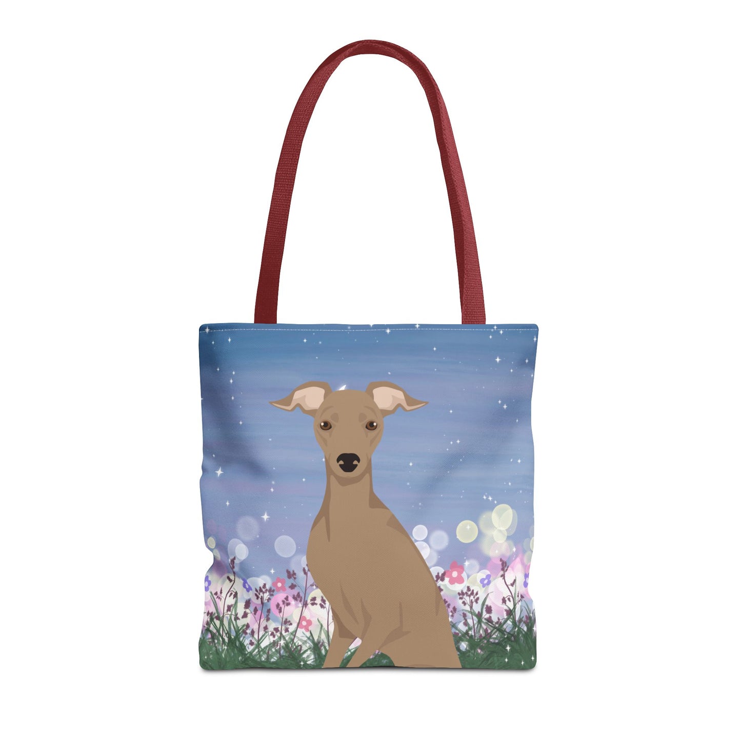 Italian Greyhound Dog Tote Bag 16x16