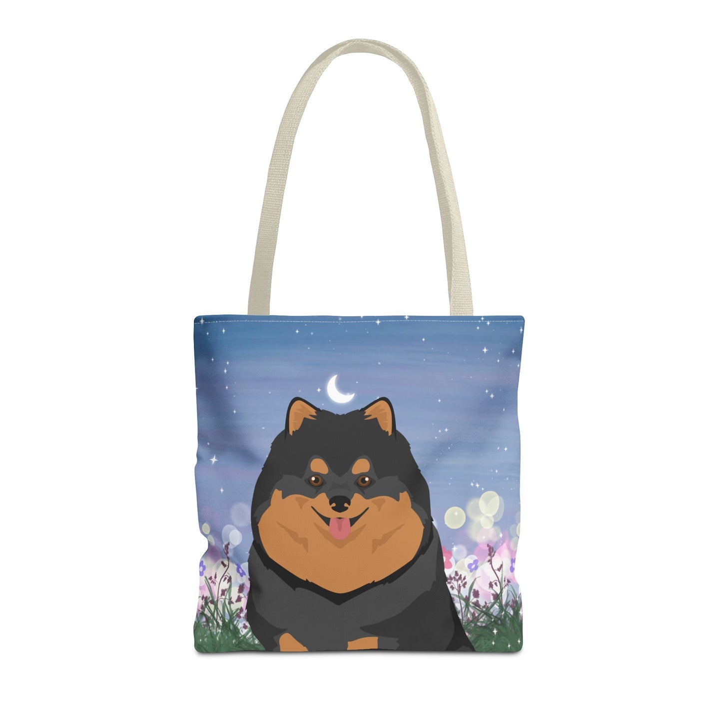 Pomeranian Dog Tote Bag 16x16