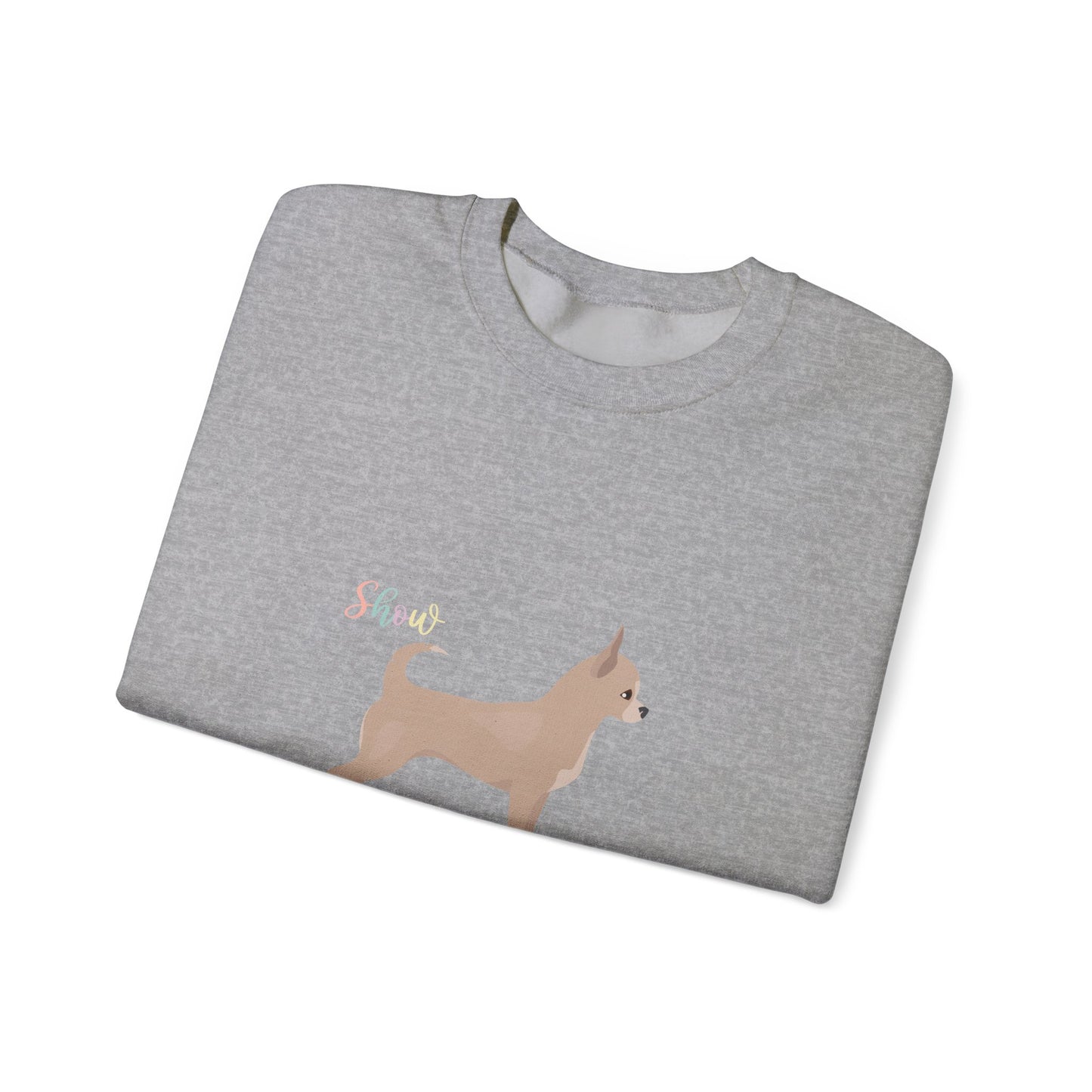Chihuahua Dog Unisex Heavy Blend Crewneck Sweatshirt