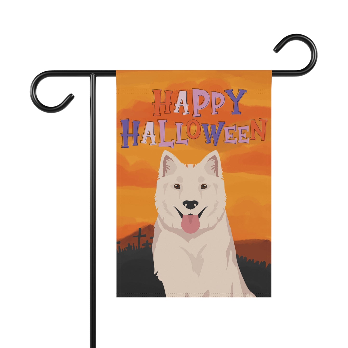 Kintamani Bali Dog Halloween Garden Flag