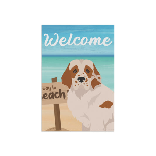 Clumber Spaniel Dog Garden Flag