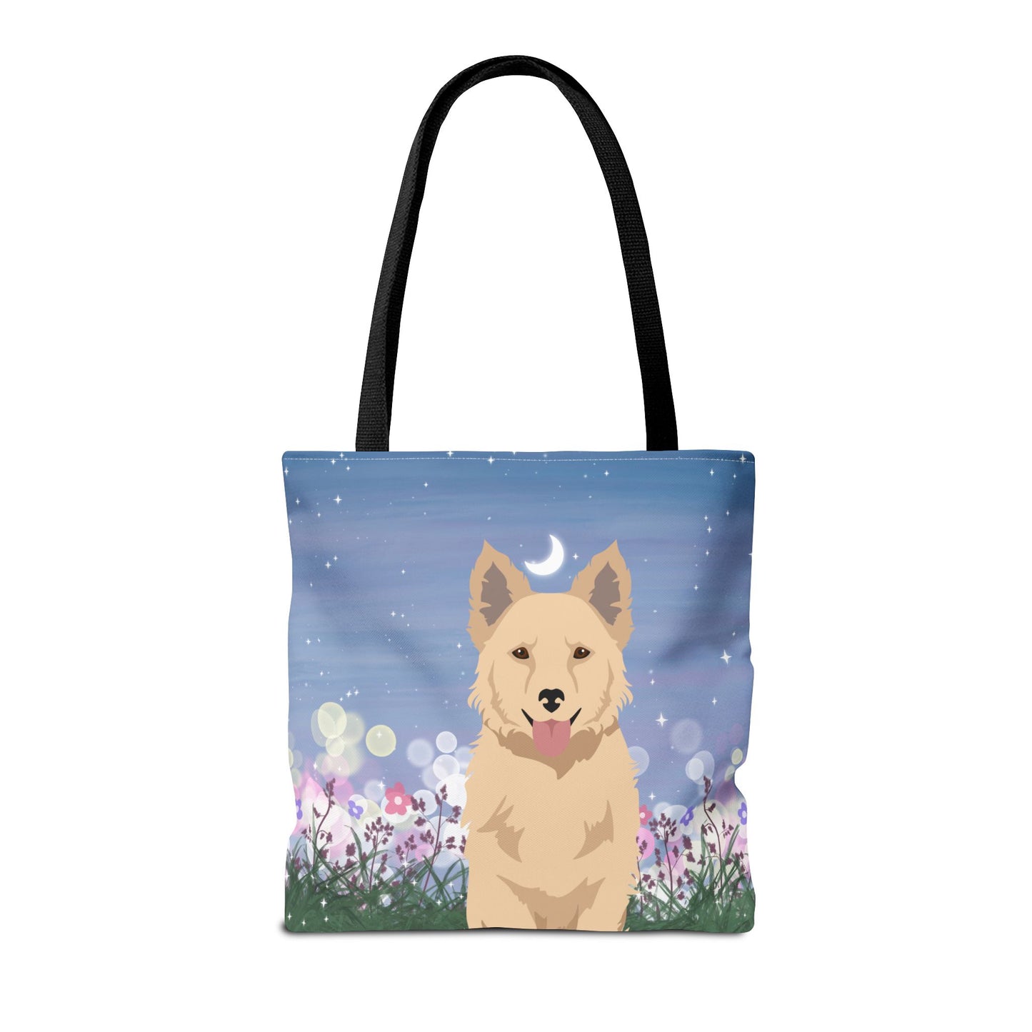 Mudi Dog Tote Bag 16x16