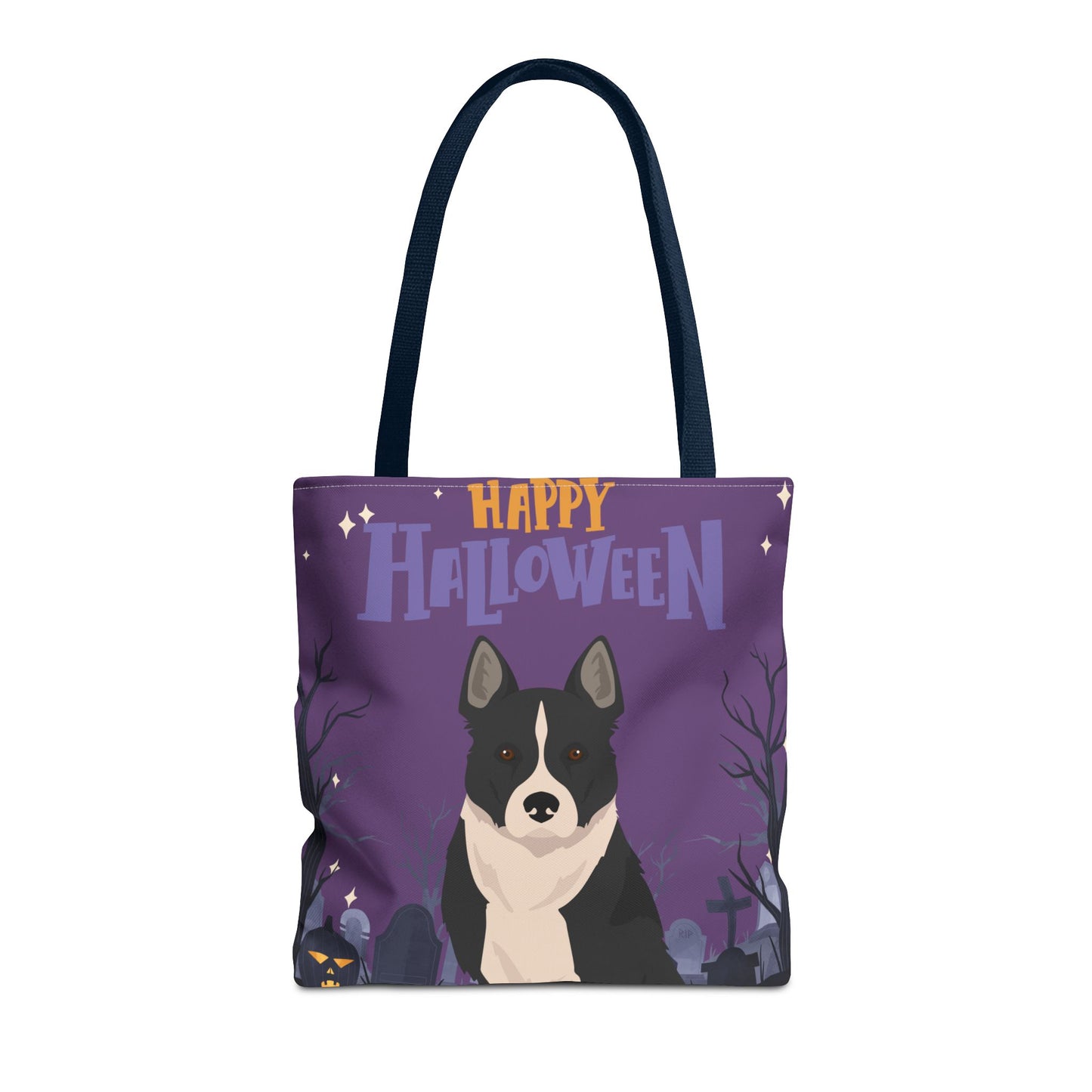 Karelian Bear Dog Dog Happy Halloween Tote Bag 16x16