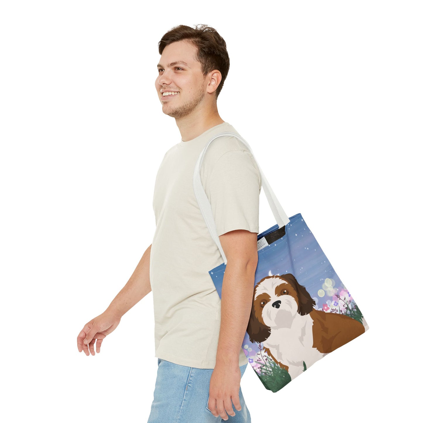 Shih Tzu Dog Tote Bag 16x16